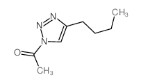 1-(4-butyltriazol-1-yl)ethanone结构式