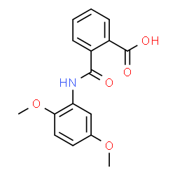 2-[(2,5-dimethoxyanilino)carbonyl]benzoic acid picture