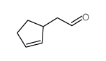 2-Cyclopentene-1-acetaldehyde结构式