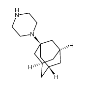 1-(1-金刚烷)哌嗪结构式