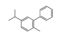 1-methyl-2-phenyl-4-propan-2-ylbenzene Structure
