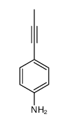 Benzenamine, 4-(1-propynyl)- (9CI) structure
