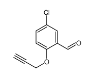 5-CHLORO-2-(2-PROPYNYLOXY)BENZENECARBALDEHYDE picture