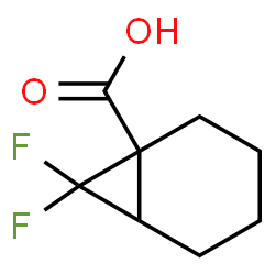 7,7-difluorobicyclo[4.1.0]heptane-1-carboxylic acid Structure