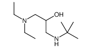 1-(tert-butylamino)-3-(diethylamino)propan-2-ol结构式