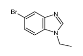 5-溴-1-乙基苯并咪唑结构式