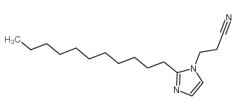 1-(2-氰乙基)-2-十一烷基咪唑图片