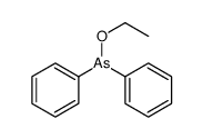ethoxy(diphenyl)arsane Structure