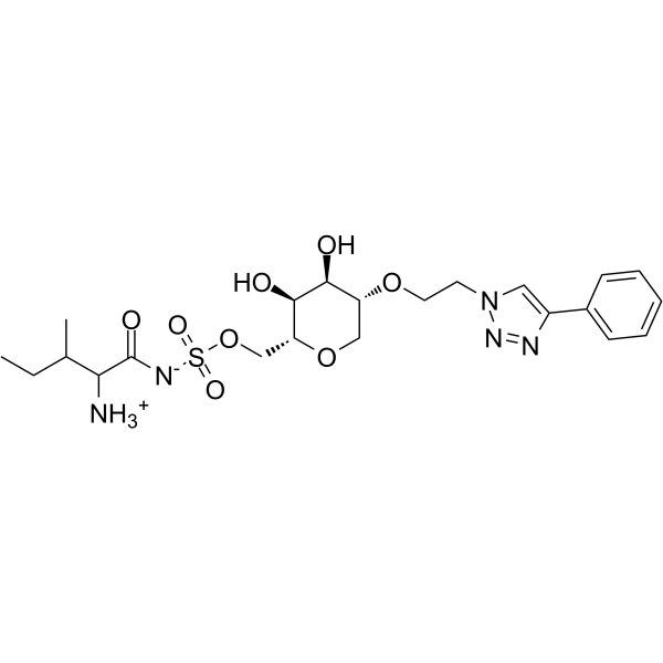 Isoleucyl tRNA synthetase-IN-2结构式