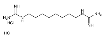 N,N'''-1,8-octanediylbisguanidine dihydrochloride Structure