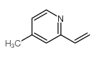 2-vinyl-4-picoline structure