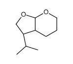 4H-Furo[2,3-b]pyran,hexahydro-3-(1-methylethyl)-,(3R,3aS,7aR)-rel-(9CI)结构式