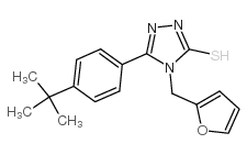 5-[4-(TERT-BUTYL)PHENYL]-4-(2-FURYLMETHYL)-4H-1,2,4-TRIAZOLE-3-THIOL图片