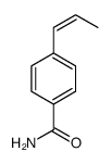 Benzamide, 4-(1-propenyl)- (9CI) structure