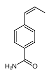 Benzamide, 4-(1-propenyl)- (9CI)结构式