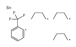 tributyl-[2-(trifluoromethyl)phenyl]stannane Structure