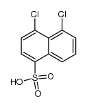 4,5-dichloro-naphthalene-1-sulfonic acid Structure