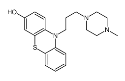 10-[3-(4-methylpiperazin-1-yl)propyl]phenothiazin-3-ol结构式