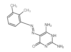 4(3H)-Pyrimidinone,2,6-diamino-5-[2-(2,3-dimethylphenyl)diazenyl]- picture