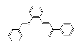 1-[2-(BENZYLOXY)PHENYL]-3-PHENYLPROP-2-EN-1-ONE Structure