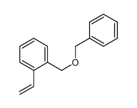 1-ethenyl-2-(phenylmethoxymethyl)benzene结构式