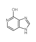 1H-咪唑并[4,5-C]吡啶-4-醇结构式