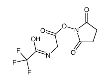N-TRIFLUOROACETYLGLYCINE, N-SUCCINIMIDYL ESTER Structure