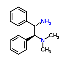 (1S,2S)-N,N-二甲基二苯基乙二胺结构式