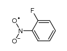 1-fluoro-2-nitro-benzene radical anion Structure