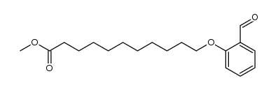 11-(2-Formylphenoxy)undecansaeure-methylester Structure