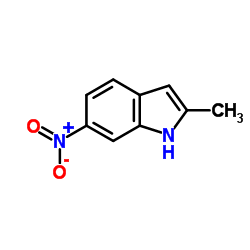 6-Nitro-2-methylindole structure