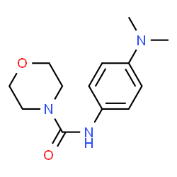 4-Morpholinecarboxamide,N-[4-(dimethylamino)phenyl]-(9CI) Structure