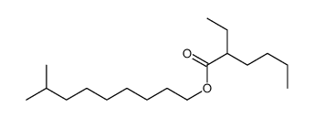 isodecyl 2-ethylhexanoate结构式