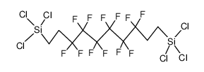 1,6-BIS(TRICHLOROSILYLETHYL)DODECAFLUOROHEXANE structure