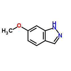 6-甲氧基-1H-吲唑结构式