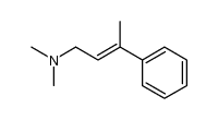 1-(dimethylamino)-3-phenyl-2-butene Structure