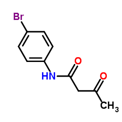 N-(4-Bromophenyl)-3-oxobutanamide structure