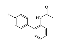 N-Ac-2-amino-4'-fluorobiphenyl结构式