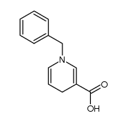 1-benzyl-1,4-dihydropyridine-3-carboxylic acid结构式