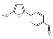 4-(5-methylfuran-2-yl)benzaldehyde结构式