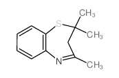 3,3,5-trimethyl-2-thia-6-azabicyclo[5.4.0]undeca-5,7,9,11-tetraene Structure