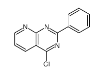 4-chloro-2-phenylpyrido[2,3-d]pyrimidine结构式