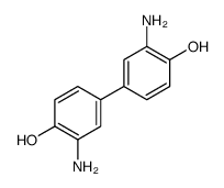 3,3'-二氨基-[1,1'-联苯]-4,4'-二醇结构式
