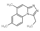 [1,2,4]Triazolo[4,3-a]quinoline,1-ethyl-5,7-dimethyl-(9CI)结构式