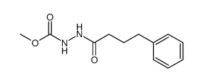 phenyl 2-[4-(3-methoxyphenyl)butanoyl]hydrazinecarboxylate结构式