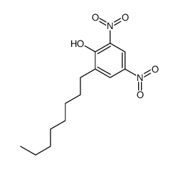 2,4-dinitro-6-octylphenol结构式