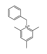 1-benzyl-2,4,6-trimethyl-pyridinium结构式
