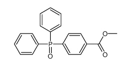 methyl 4-diphenylphosphorylbenzoate结构式