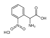 AMINO-(2-NITRO-PHENYL)-ACETIC ACID HYDROCHLORIDE structure