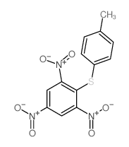 Benzene,2-[(4-methylphenyl)thio]-1,3,5-trinitro- picture